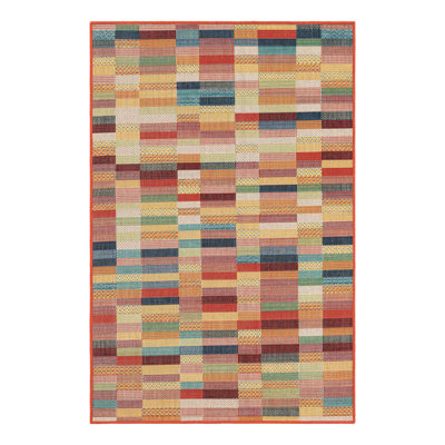 Striped Indoor / Outdoor Rug