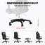Remplacement de la base de la chaise de bureau, 28 po, charge statique de 2 500 lb, partie de base de tabouret de bureau d'ordinateur robuste avec 5 roulettes et pieds renforcés, remplacement de la base de la chaise de bureau, noir et bleu-119930848