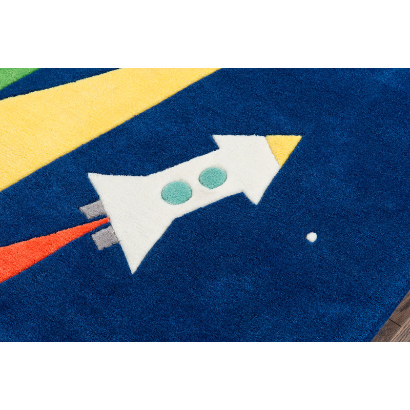 Tapis touffeté à la main Gandara, Rectangle 5 pi x 7 pi