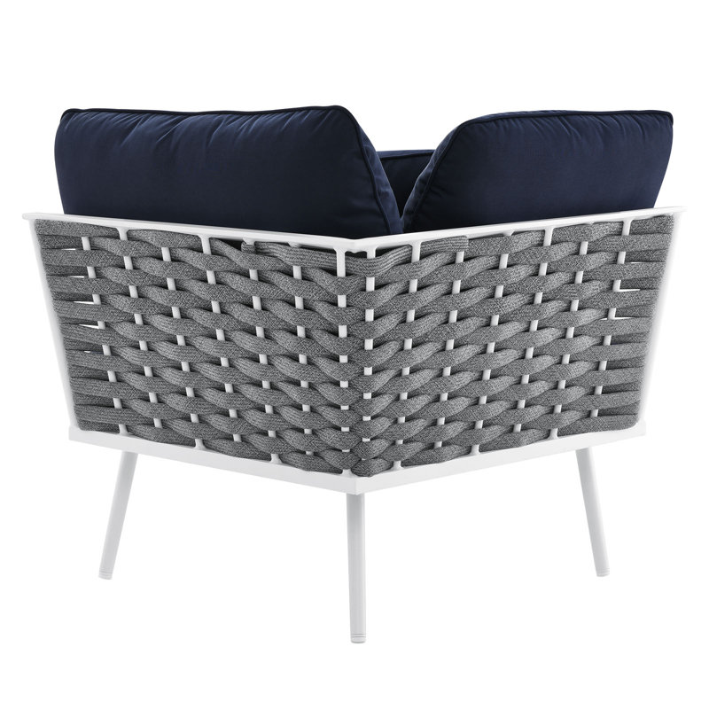 Petit canapé modulaire d'extérieur Modway Stance, Marine