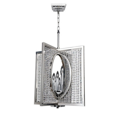 Dimmable Geometric Chandelier