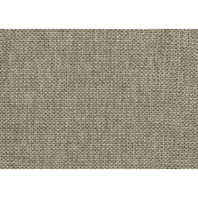 Ensemble de salle à manger décontracté gris et blanc et brun avec ensemble de salle à manger 5 pièces Table rectangulaire en bois et 4 chaises d'appoint rembourrées en tissu