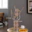 Lampe de table en aluminium et aluminium
