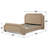 Elegant Upholstered Bed Frame With Nailhead Trim.-1679277605-1679277604