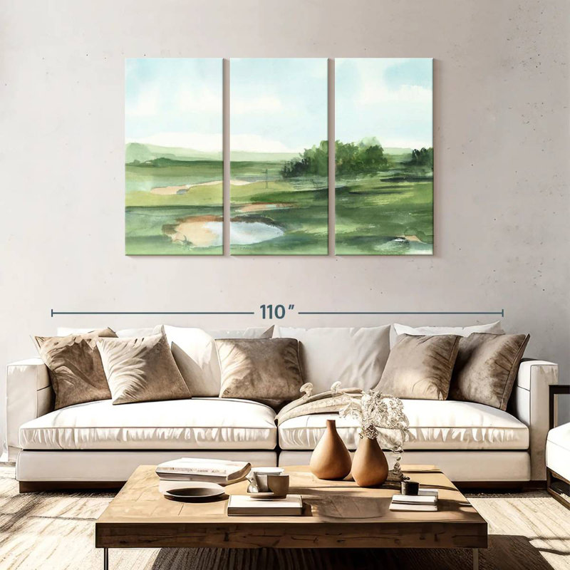 Alvord Watercolor Course Study II, H 48 po x l 74 po