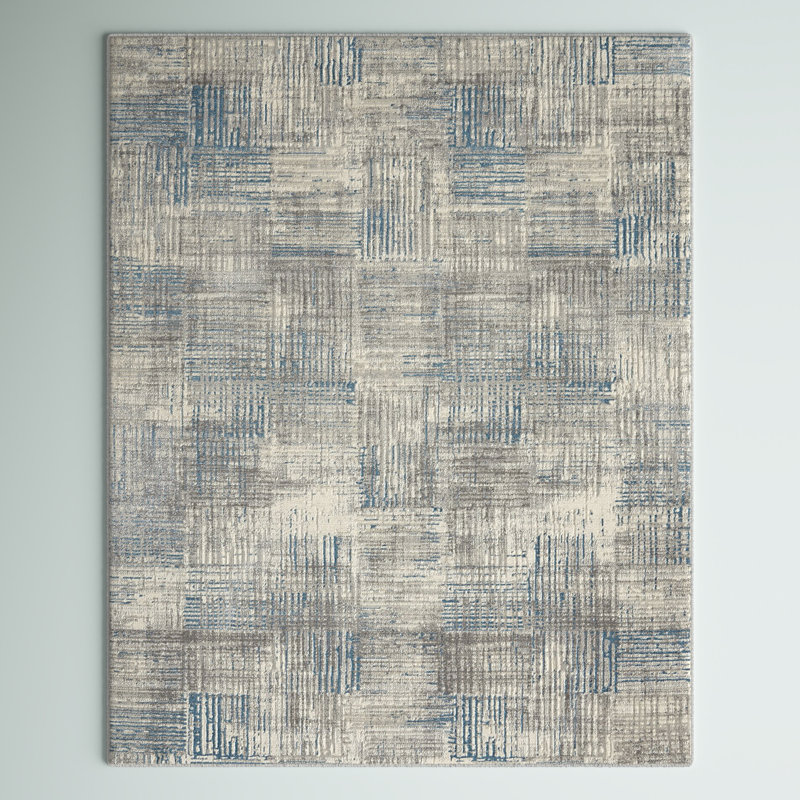 Abstract Area Rug, Rectangle 8' x 10'