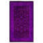 Overdyed One-of-a-Kind 3' 2" X 5' 4" Hand Knotted Area Rug
