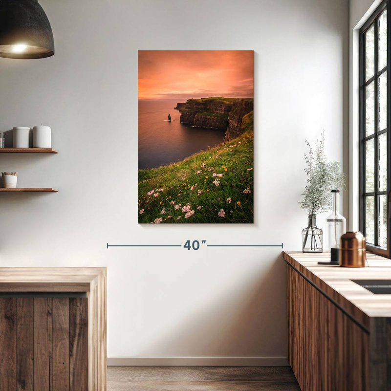 Aime Dusky Irish Cliffs, 39" H x 26" W