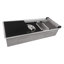 Roma Ledge 45" L x 19" W Undermount Kitchen Sink with Basket Strainer-436424303-457620778