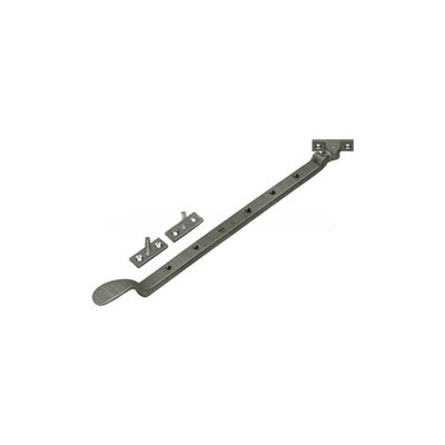 0E1EB38D5ECA47D6A0C49EEE78F24F4D 13" Colonial Casement Stay Adjuster in Antique Nickel