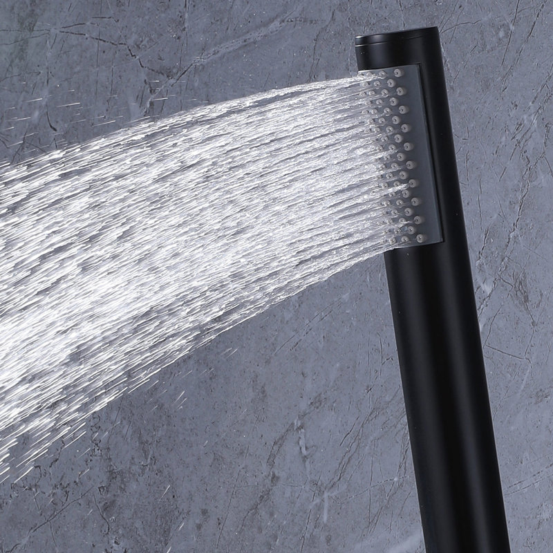 Système de robinet de douche, Noir mat