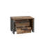 Lanham 62cm W Manufactured Wood Bedside Table