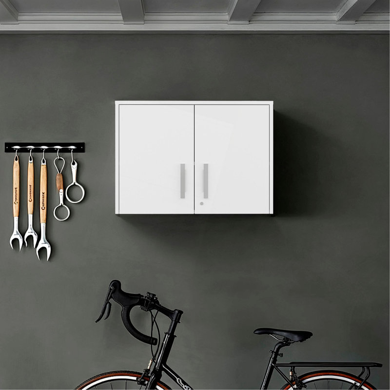 Armoire de rangement murale Danbury, blanc