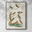 «Antique Birds in Nature III», reproduction encadrée - bois massif-714658257