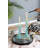 14'' H Glass Tabletop Candlestick-1741004242
