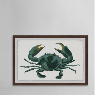 Green Crab - Single Picture Frame Painting