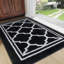 Tapis de porte antidérapant à profil bas pour l'extérieur-811517591-811517589