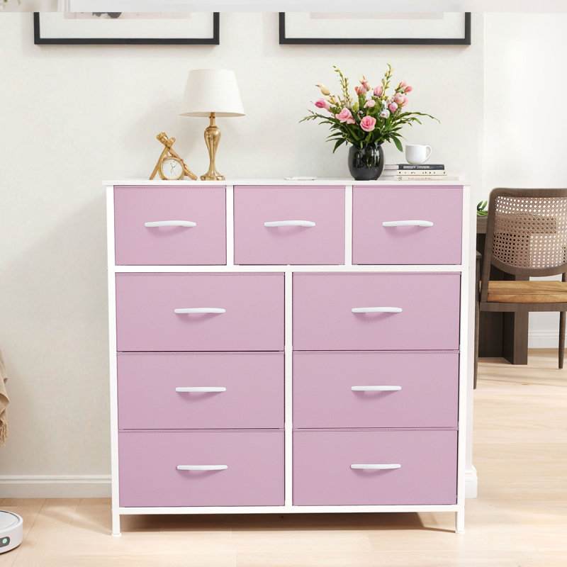 Nyomie 39.4'' W Dresser, Pink/STURDY
