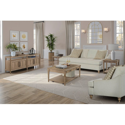 Sofa And Loveseat Set With One Piece Cushion