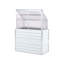Balcony Greenhouse NOVOLI Off-White 62 cm