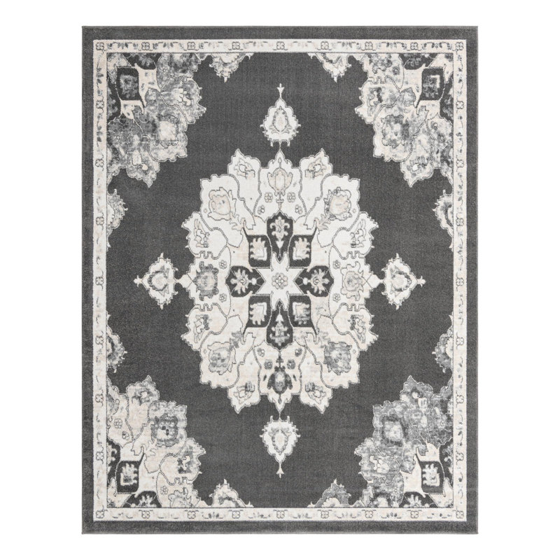 Oriental Indoor Rug, Rectangle 7'10" x 10'