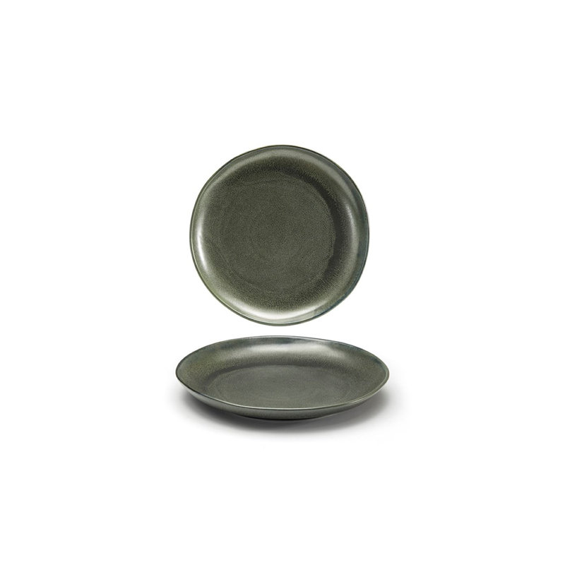 Assiette plate 10 po Kiln®, Sauge