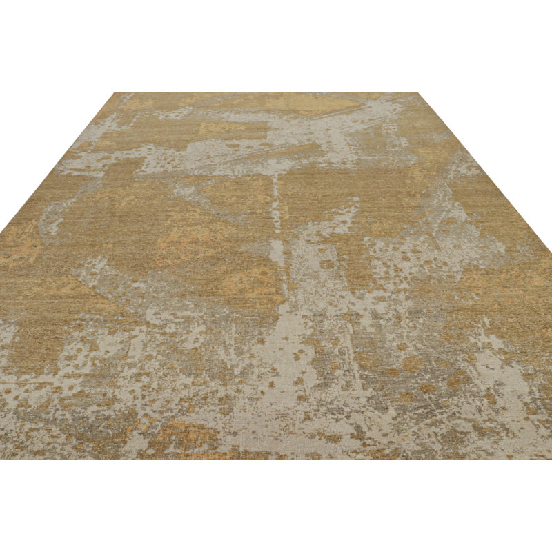 Hand Knotted Wool Area Rug