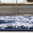 Pruden Ornate Medallion Modern Navy/Ivory Rug-443753864