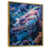 Gold Floater Framed