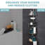 Serviteur de douche en acier inoxydable Station