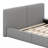 Queen Size Upholstered Platform Bed With Solid Frame-2105838051