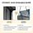 Outdoor Metal Patio Swing With Cushion-1278799133
