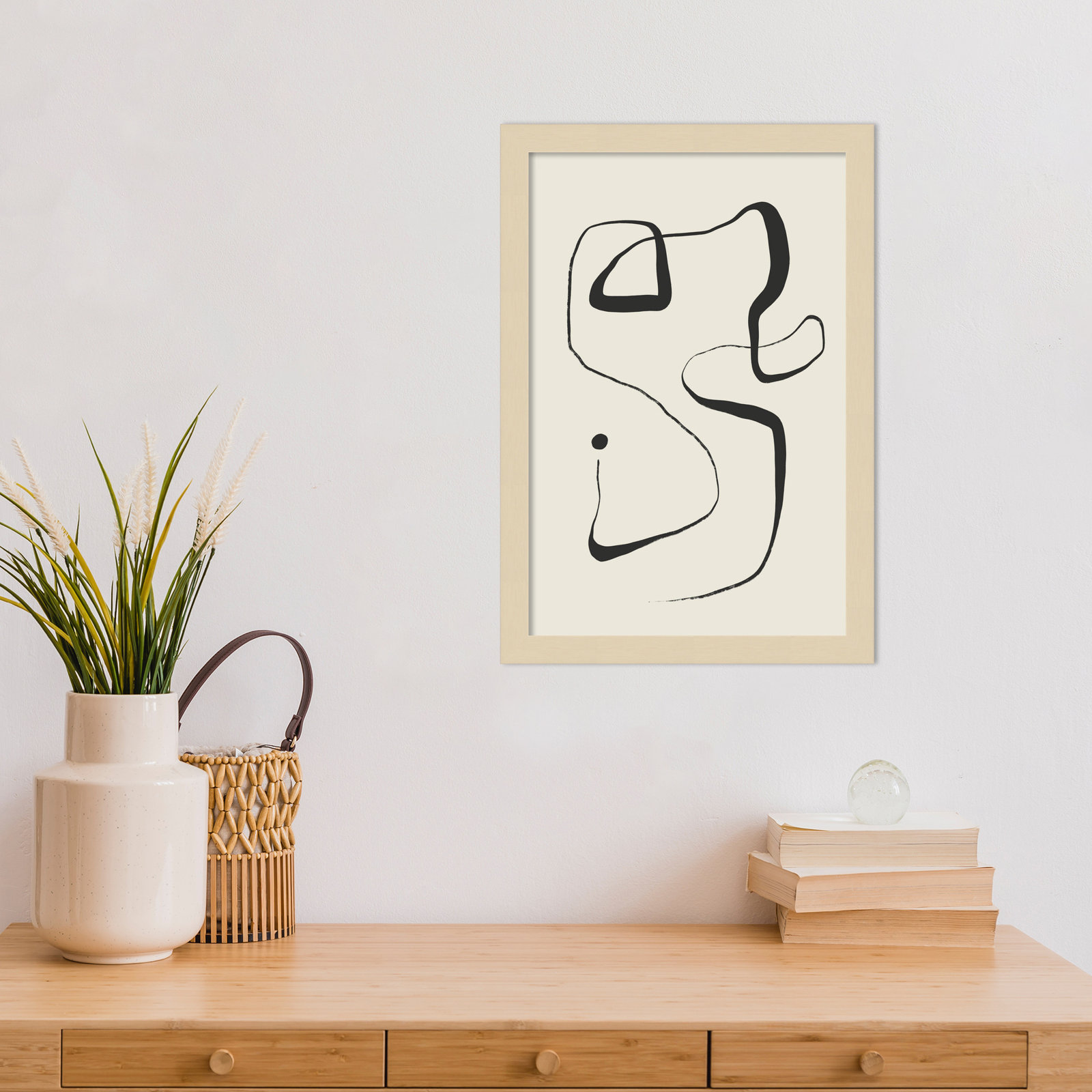 Galya "The Point" Print by Treechild, 17" H x 12" W, Brown