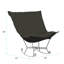 Puff Scroll Sterling Rocking Chair-2106451847