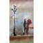 Figurine abstraite d'art moderne sur toile 3 dimensions