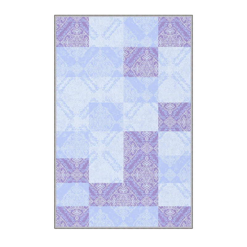 Premium Hall Carpet, 2.6 x 9.8 ft, 100% Polyester, 0.3 in Pile Height | Antibacterial, Non-Slip PVC Felt Dot Underside | Machine Washable, 3D Digital Printing | Durable & Stylish for Home Décor