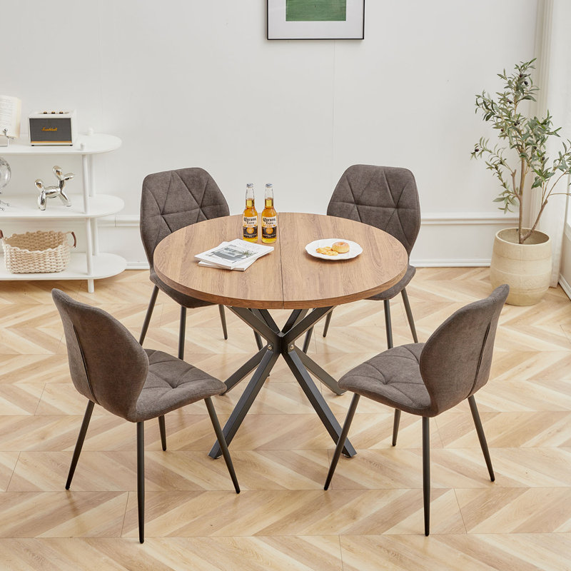 Miko 50 cm H Velvet Side Chair, Black