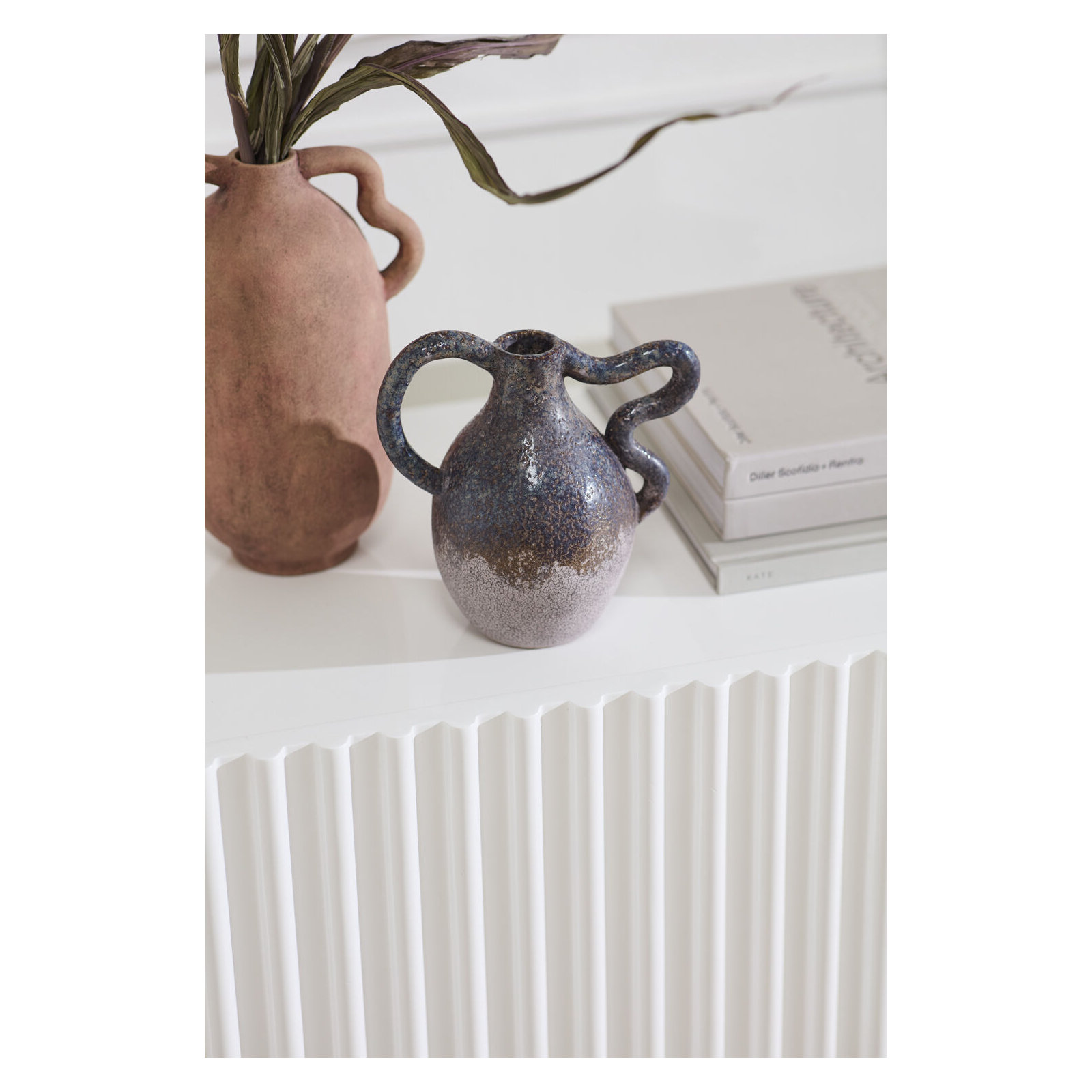 Meander Vase 7.25"x 4.75"x 7.25"