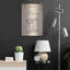 «Coffee Machine Blueprint Brevet Parchment», art mural en métal-1408101446