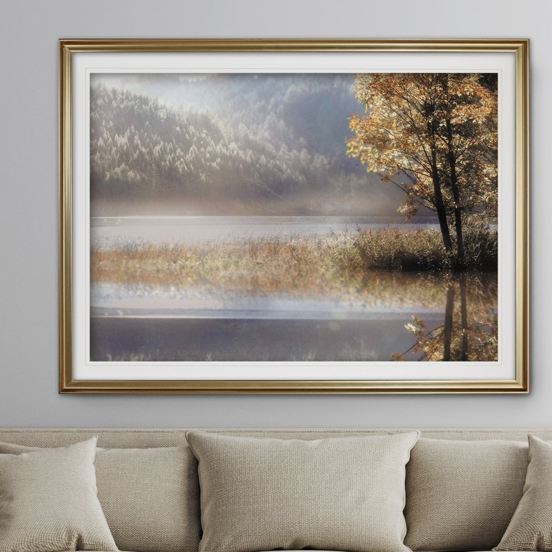 « aparte », impression, Or, H 24 po x l 32 po x P 1,5 po