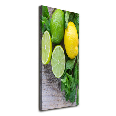 Limes And Lemon - Wrapped Canvas Print