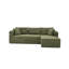Corduroy L-Shaped Sectional Reversible