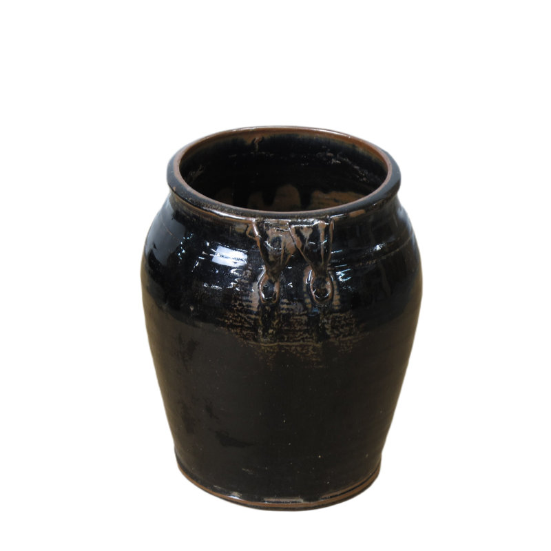 Asian Classic Handmade Earthenware Table Vase