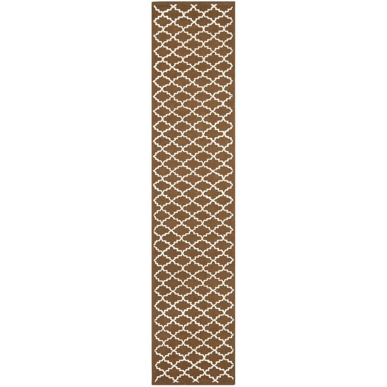 Fullerton Hand Hooked Cotton Pile Geometric Rug