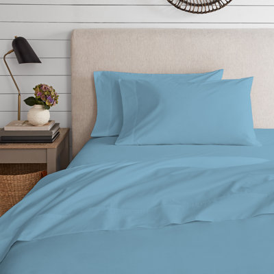 Cotton Blend Jersey Knit Sheet Set