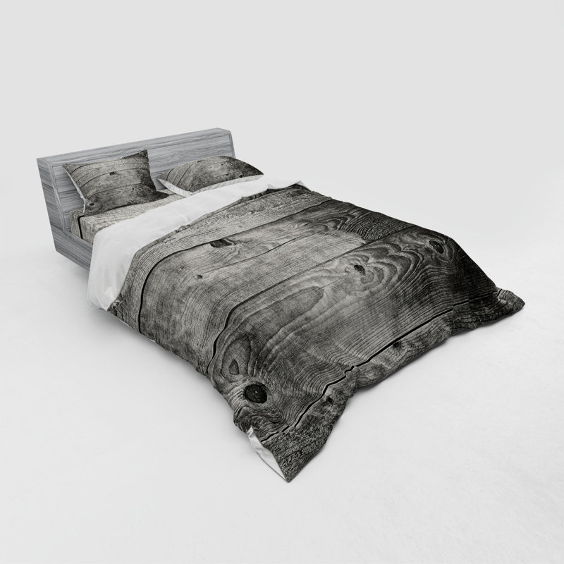 Rustic Duvet Cover, Queen Duvet Cover + 3 Additional Pieces