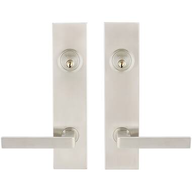 Schlage Levier de porte à demi-jeu poignées inférieure (verrou vendu  séparément) Century et Commentaires - Wayfair Canada