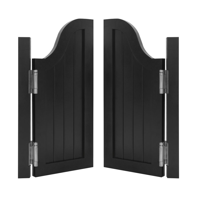 Double cloison en bois massif, 39,47 po x 31,49 po, Couleur de bûche