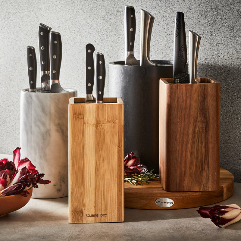 Cuisine::pro® UNIVERSAL Circa Knife Block Ashwood