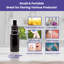 Boîte de rangement pour salle de bain 3 pièces brume spray
